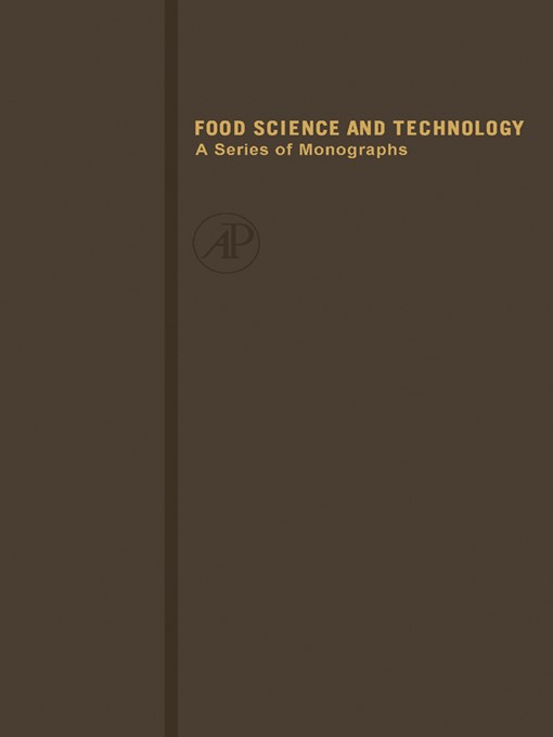 Title details for Principles of Sensory Evaluation of Food by Maynard A. Amerine - Available